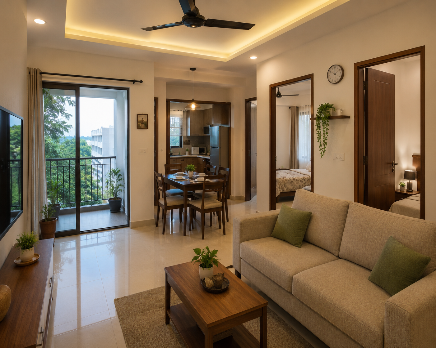 2 BHK Flat for Sale in Edappally